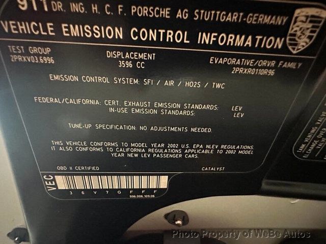 2002 Porsche 911 Carrera  - 23057779 - 60