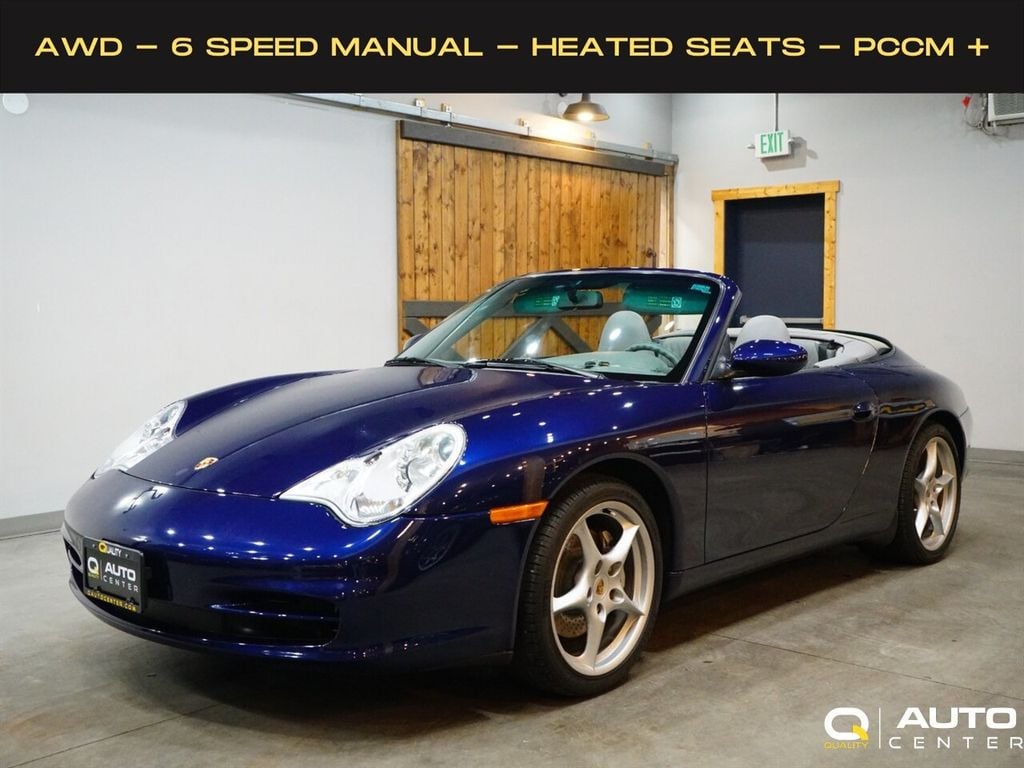 2002 Porsche 911 Carrera 2dr Carrera 4 Cabriolet 6-Speed Manual - 22775559 - 0