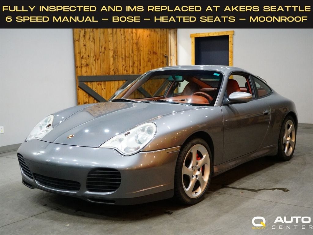 2002 Porsche 911 Carrera 2dr Carrera 4 S Coupe 6-Speed Manual - 22676631 - 0