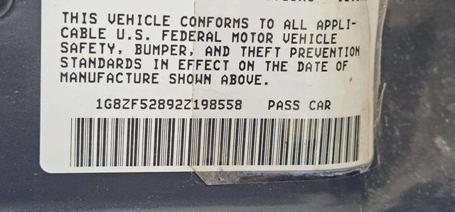 2002 Saturn SL SL Manual - 23009470 - 9