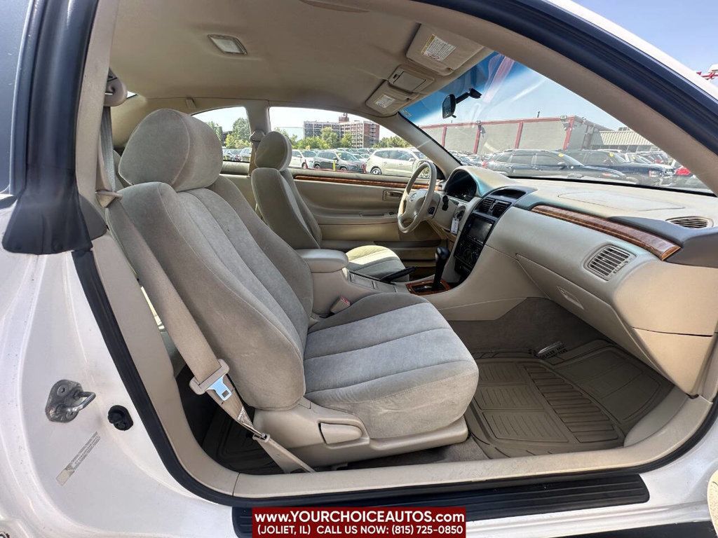 2002 Toyota Camry Solara 2dr Coupe SE Automatic - 22568386 - 15