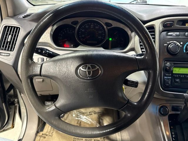 2002 Toyota Highlander 4dr 4-Cyl - 23036330 - 10