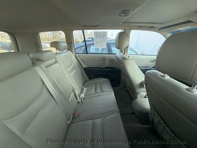 2002 Toyota Highlander 4dr V6 4WD Limited - 22985504 - 10