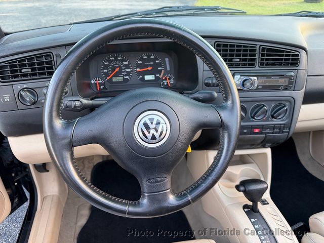 2002 Volkswagen Cabrio GLX Convertible Automatic - 22994996 - 38