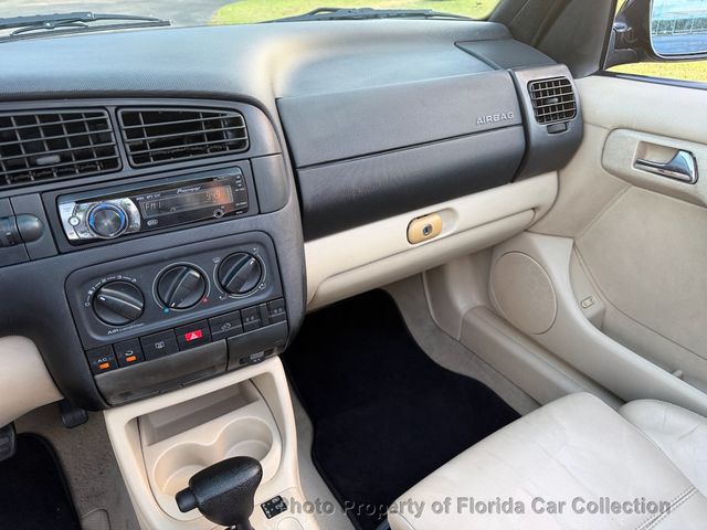 2002 Volkswagen Cabrio GLX Convertible Automatic - 22994996 - 39