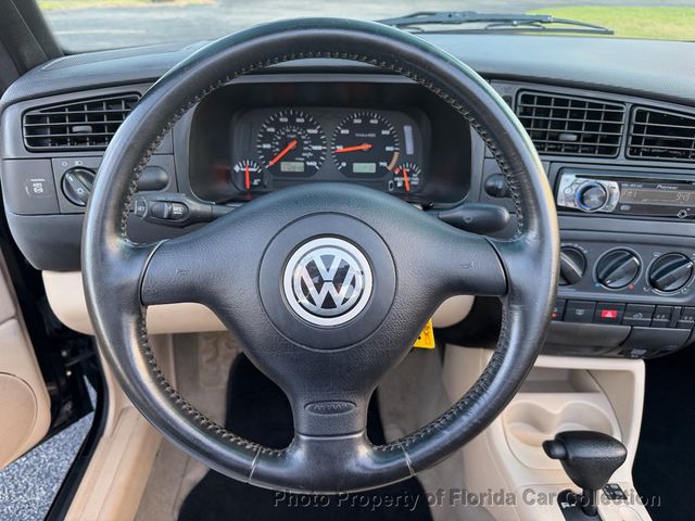 2002 Volkswagen Cabrio GLX Convertible Automatic - 22994996 - 40