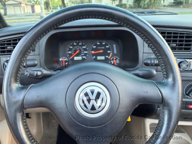 2002 Volkswagen Cabrio GLX Convertible Automatic - 22994996 - 42