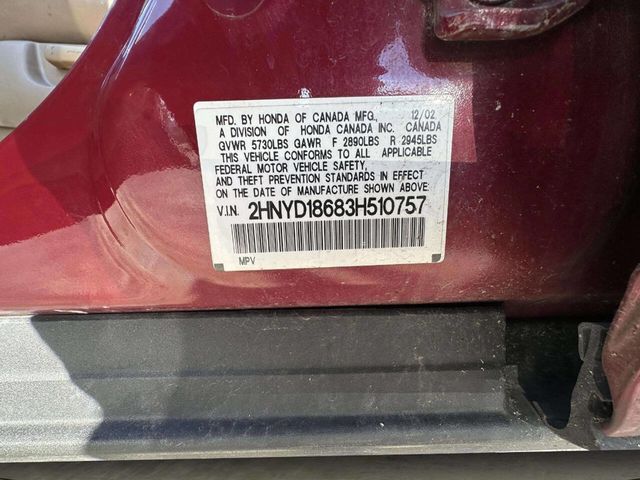 2003 Acura MDX 4dr SUV Touring Pkg - 22971675 - 30