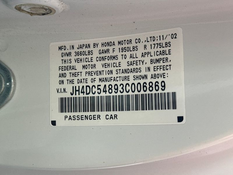 2003 Acura RSX Base Trim - 22984242 - 20