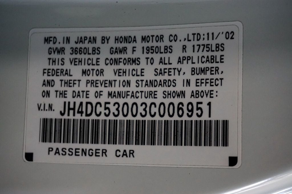 2003 ACURA RSX - Image 18