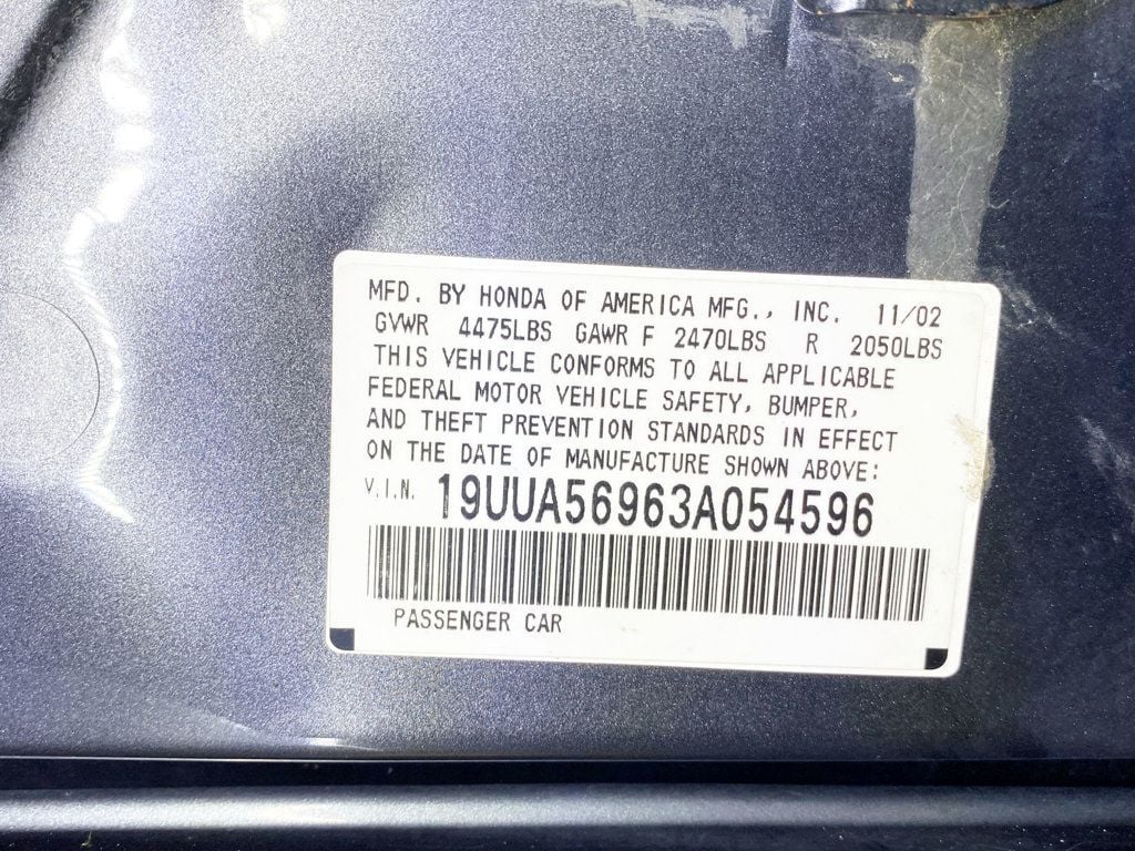 2003 Acura TL 4dr Sedan 3.2L Type S w/Navigation - 22890341 - 60