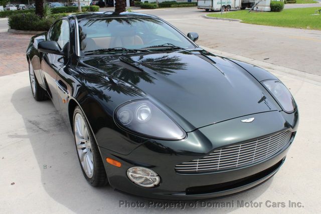 2003 Aston Martin Vanquish Stunnig Example with 17k Original Miles, British Racing Green - 20225802 - 4