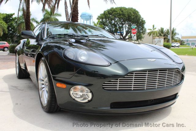 2003 Aston Martin Vanquish Stunnig Example with 17k Original Miles, British Racing Green - 20225802 - 5