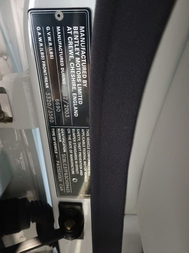 2003 Bentley Arnage 4dr Sedan R Clean Carfax - 22950506 - 58