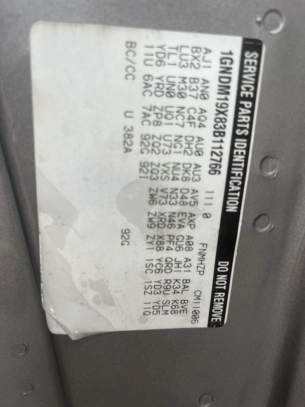 2003 Chevrolet Astro Passenger Ext 111" WB RWD - 23092478 - 8