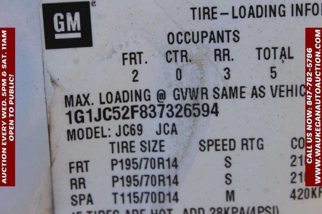 2003 Chevrolet Cavalier 4dr Sedan - 22943717 - 9