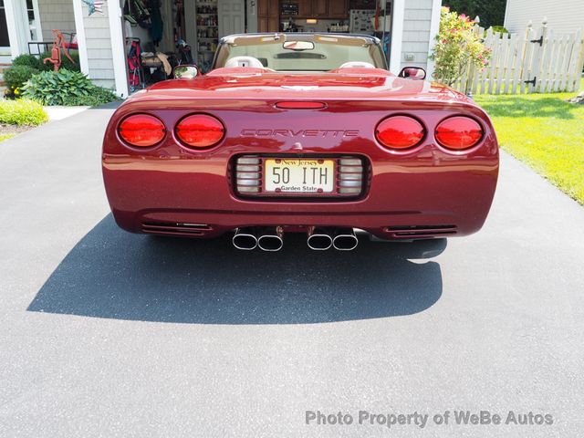 2003 Chevrolet Corvette 50th Anniversary Convertible For Sale - 22517800 - 4