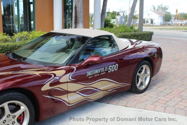 2003 Chevrolet Corvette OWN FOR $ 469, 10,895 Mile  Collector Indy 500 Pace Car 50th    - 21168351 - 15