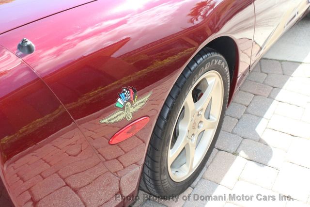 2003 Chevrolet Corvette OWN FOR $ 469, 10,895 Mile  Collector Indy 500 Pace Car 50th    - 21168351 - 24