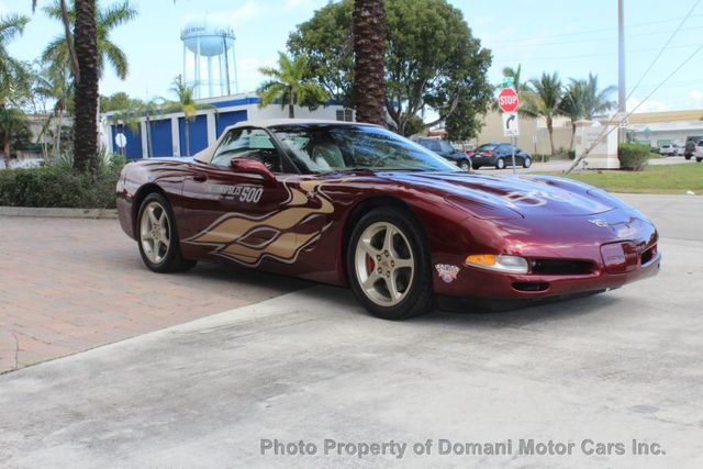 2003 Chevrolet Corvette OWN FOR $ 469, 10,895 Mile  Collector Indy 500 Pace Car 50th    - 21168351 - 3