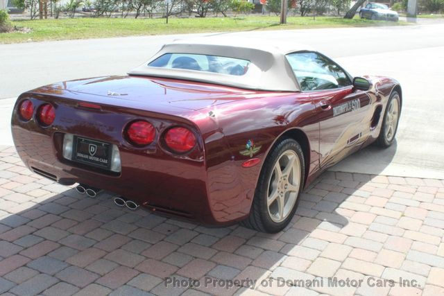 2003 Chevrolet Corvette OWN FOR $ 469, 10,895 Mile  Collector Indy 500 Pace Car 50th    - 21168351 - 4