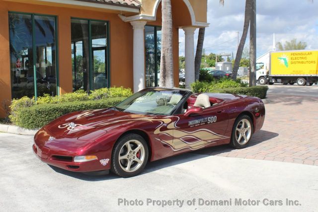 2003 Chevrolet Corvette OWN FOR $ 469, 10,895 Mile  Collector Indy 500 Pace Car 50th    - 21168351 - 52