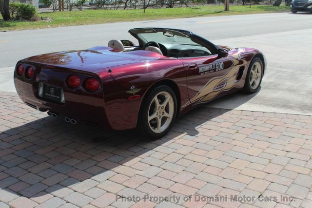 2003 Chevrolet Corvette OWN FOR $ 469, 10,895 Mile  Collector Indy 500 Pace Car 50th    - 21168351 - 58