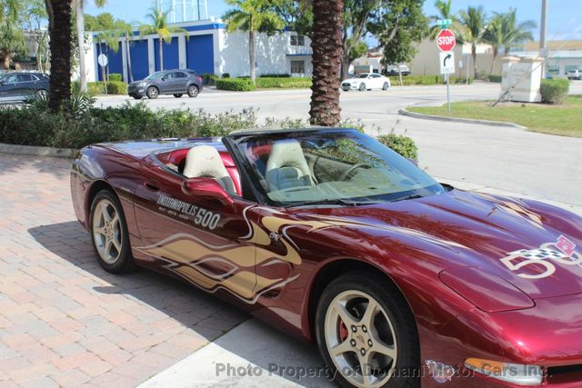 2003 Chevrolet Corvette OWN FOR $ 469, 10,895 Mile  Collector Indy 500 Pace Car 50th    - 21168351 - 65