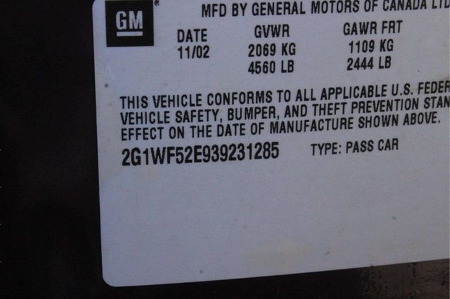 2003 Chevrolet Impala 4dr Sedan - 23002637 - 7