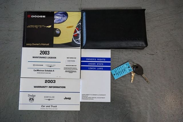2003 Dodge Neon *Neon SRT-4* *5-Speed Manual* *Only 37k Miles* *All Stock*  - 22998030 - 62