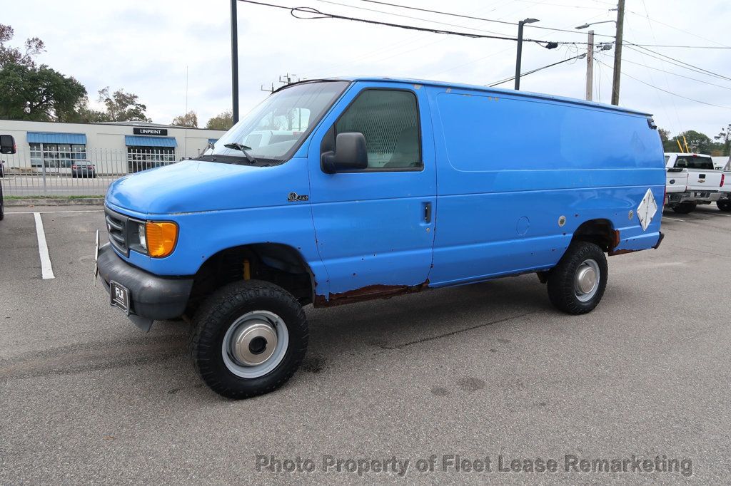 2003 Ford Econoline Cargo Van E350 4WD Quigley Extended Cargo Van - 22678805 - 43