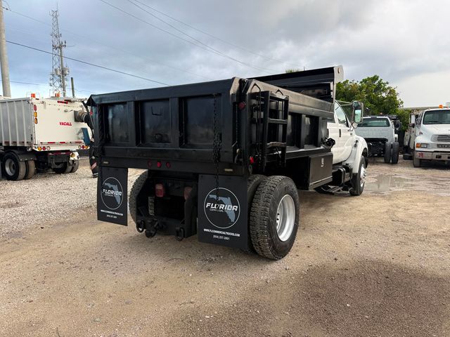 2003 Ford F-750 Crew Cab Dump Truck  - 23041128 - 10