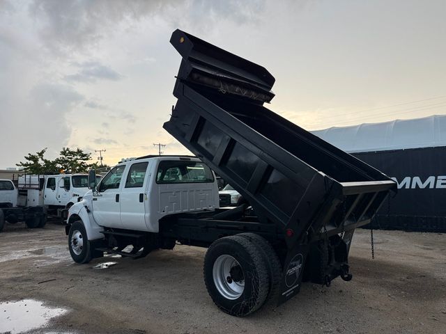 2003 Ford F-750 Crew Cab Dump Truck  - 23041128 - 2