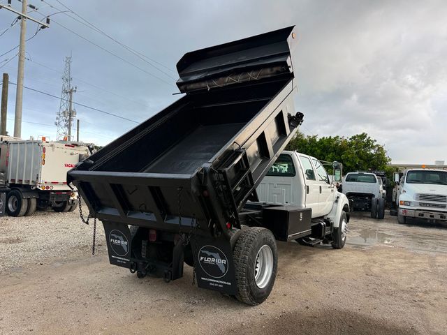 2003 Ford F-750 Crew Cab Dump Truck  - 23041128 - 3