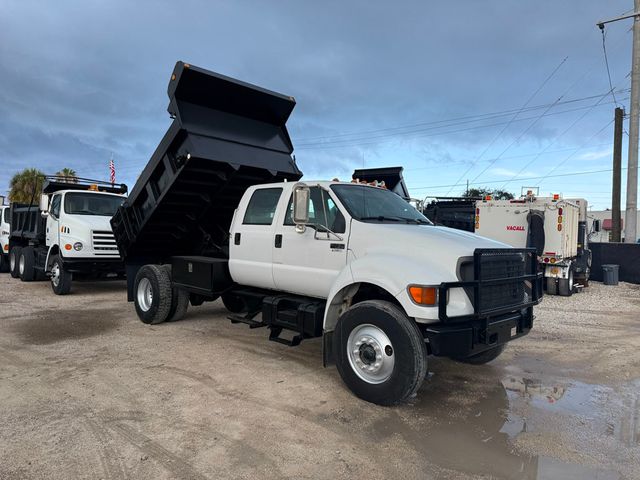 2003 Ford F-750 Crew Cab Dump Truck  - 23041128 - 5