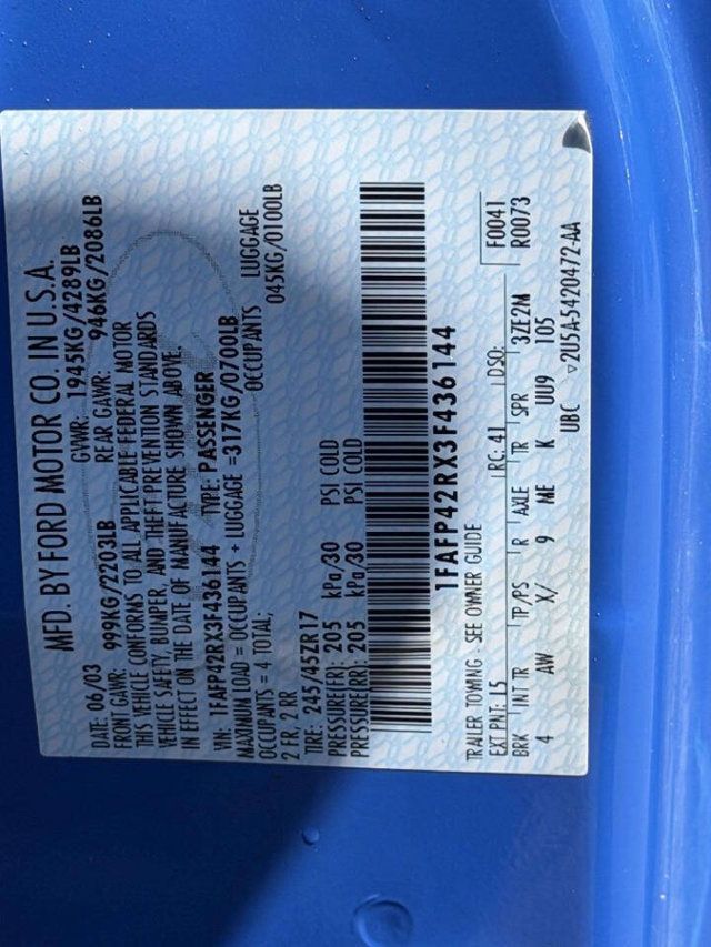 2003 Ford Mustang 2dr Coupe Premium Mach 1 - 23005603 - 15