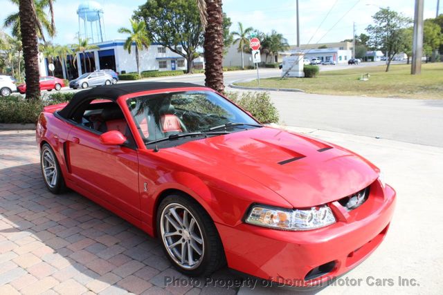 2003 Ford Mustang Mustang SVT Cobra Convertible  - 20556471 - 11