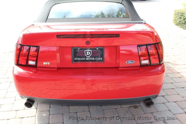 2003 Ford Mustang Mustang SVT Cobra Convertible  - 20556471 - 34