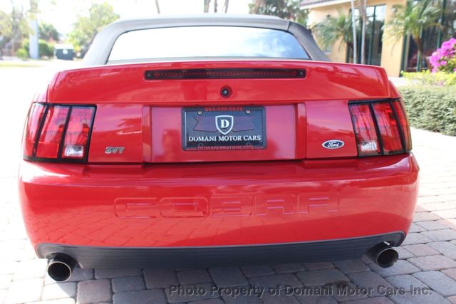 2003 Ford Mustang Mustang SVT Cobra Convertible  - 20556471 - 35