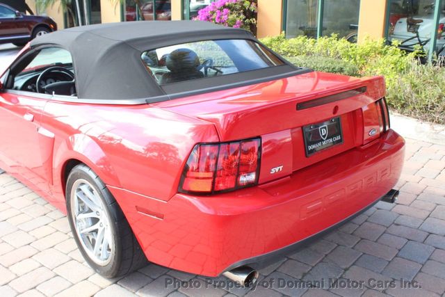 2003 Ford Mustang Mustang SVT Cobra Convertible  - 20556471 - 36