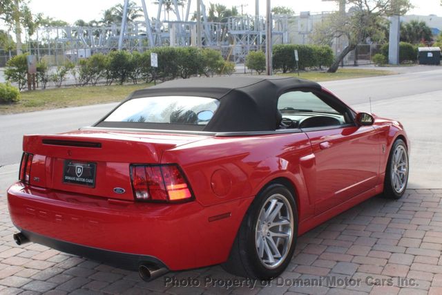 2003 Ford Mustang Mustang SVT Cobra Convertible  - 20556471 - 40
