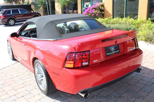 2003 Ford Mustang Mustang SVT Cobra Convertible  - 20556471 - 43