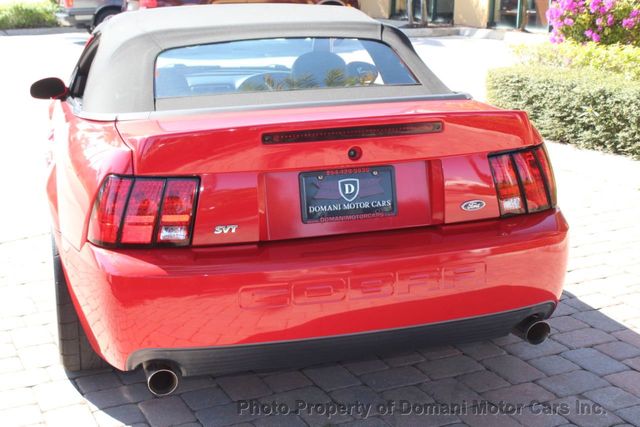 2003 Ford Mustang Mustang SVT Cobra Convertible  - 20556471 - 76