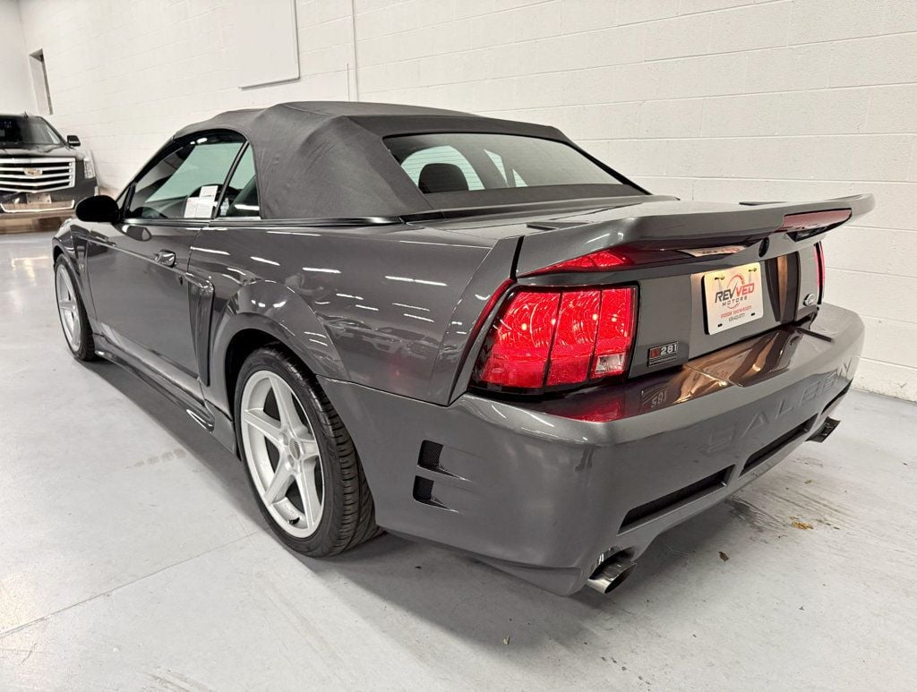 2003 Ford Mustang SALEEN S281 SUPERCHARGED CONVERTIBLE   - 22707243 - 17