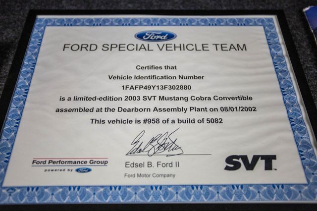 2003 Ford Mustang SVT Cobra - 23005703 - 37