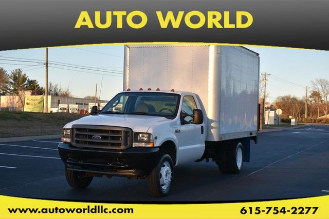 2003 Ford Super Duty F-450 DRW Reg Cab 165" WB 84" CA XL - 22338258 - 0