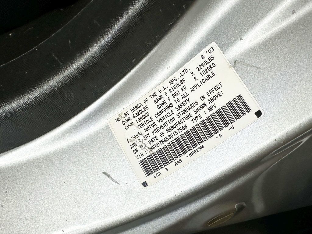 2003 Honda CR-V 4WD LX Automatic - 23079569 - 41