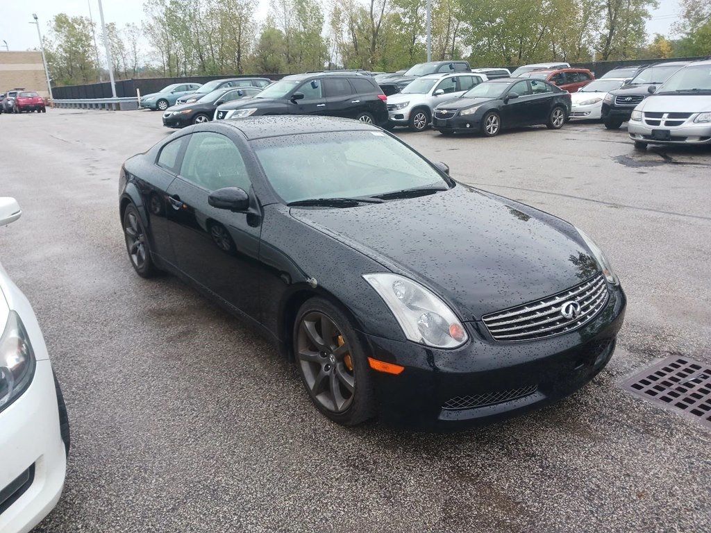 2003 INFINITI G35 Coupe NO DASHBOARD CRACK! TRUE 6 SPEED MANUAL! FULLY STOCK OEM! CLEAN  - 22649245 - 1