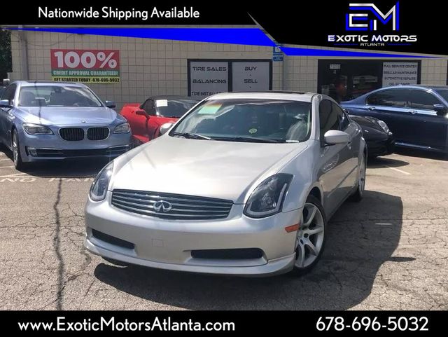 2003 INFINITI G35 Coupe UPGRADED HEADLIGHTS, SPOILER, SUNROOF, TINTED, HEATED SEATS!!! - 22601997 - 0