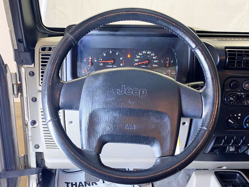 2003 Jeep Wrangler 2dr X - 22941647 - 26
